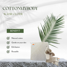 COTTONMYBODY  YARN WASH CLOTH